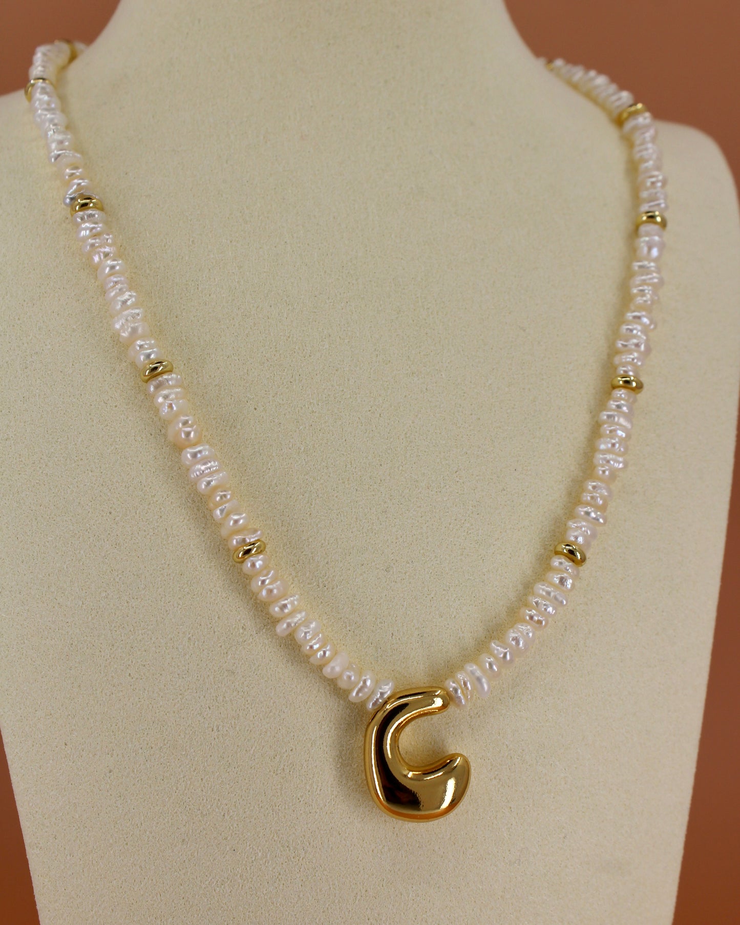 The Perla Initial Necklace