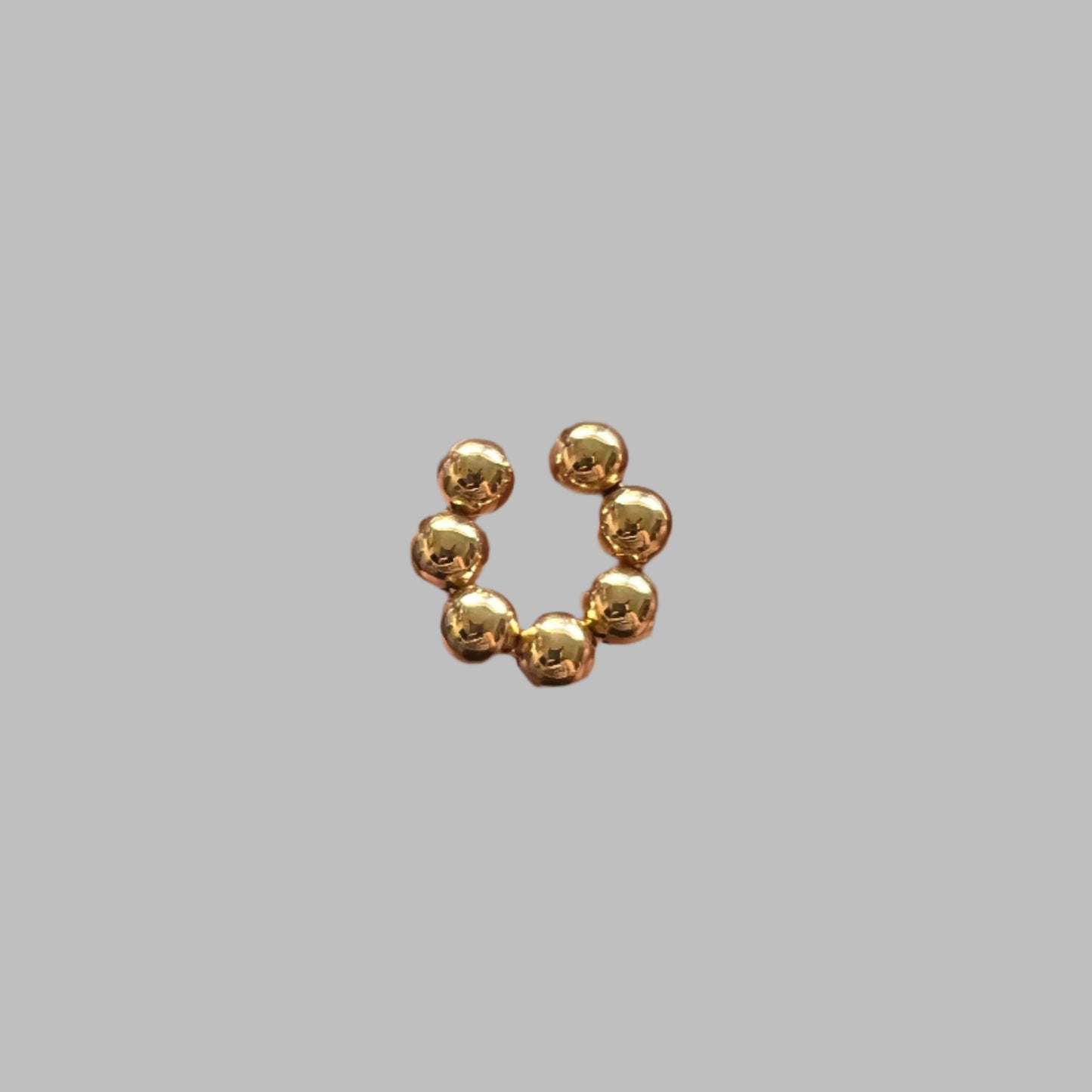 gold trendy stylish ear cuff